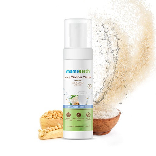 Mamaearth Rice Wonder Water Hair Serum - 100 Ml | Jeevee