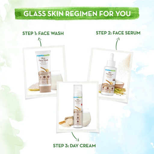 Mamaearth Rice Day Cream With Rice Water & Niacinamide 50g | Jeevee