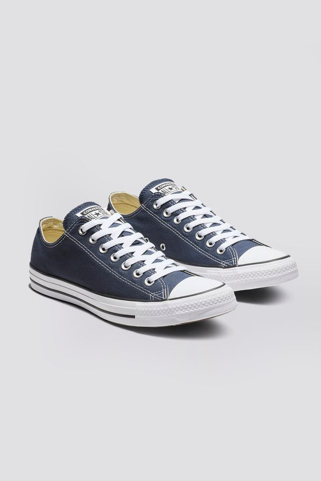 Converse Ox Navy Canvas Low Top Shoes Unisex M9697 (eu:35) | Jeevee
