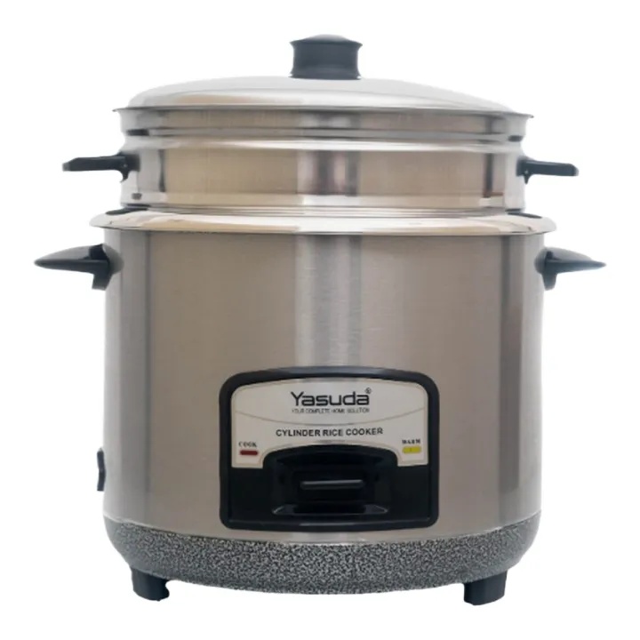 Yasuda 2.8litre Stainless Steel Rice Cooker With Steamer(ys-28sq) | Jeevee
