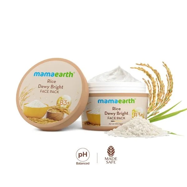 Me Rice Dewy Bright Face Pack 200 G | Jeevee
