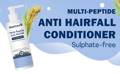 Wishcare Multi Peptide Rice Water Anti Hairfall Conditioner - 200ml ...