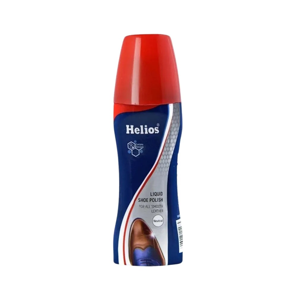 Helios Liquid Shoe Polish For Leather Shoes - 80 Ml (natural) | Jeevee