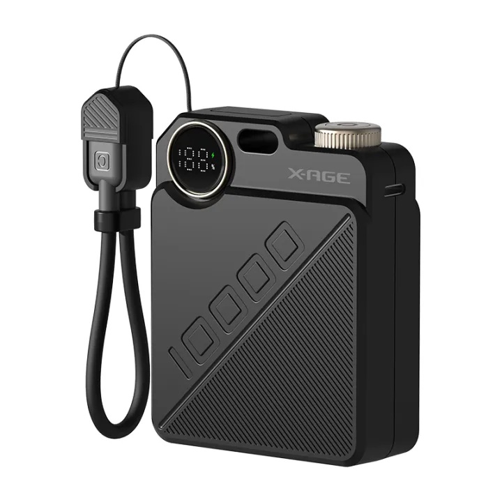 X-age Conve Powercube Power Bank (xpb13) 10,000 Mah (black) | Jeevee